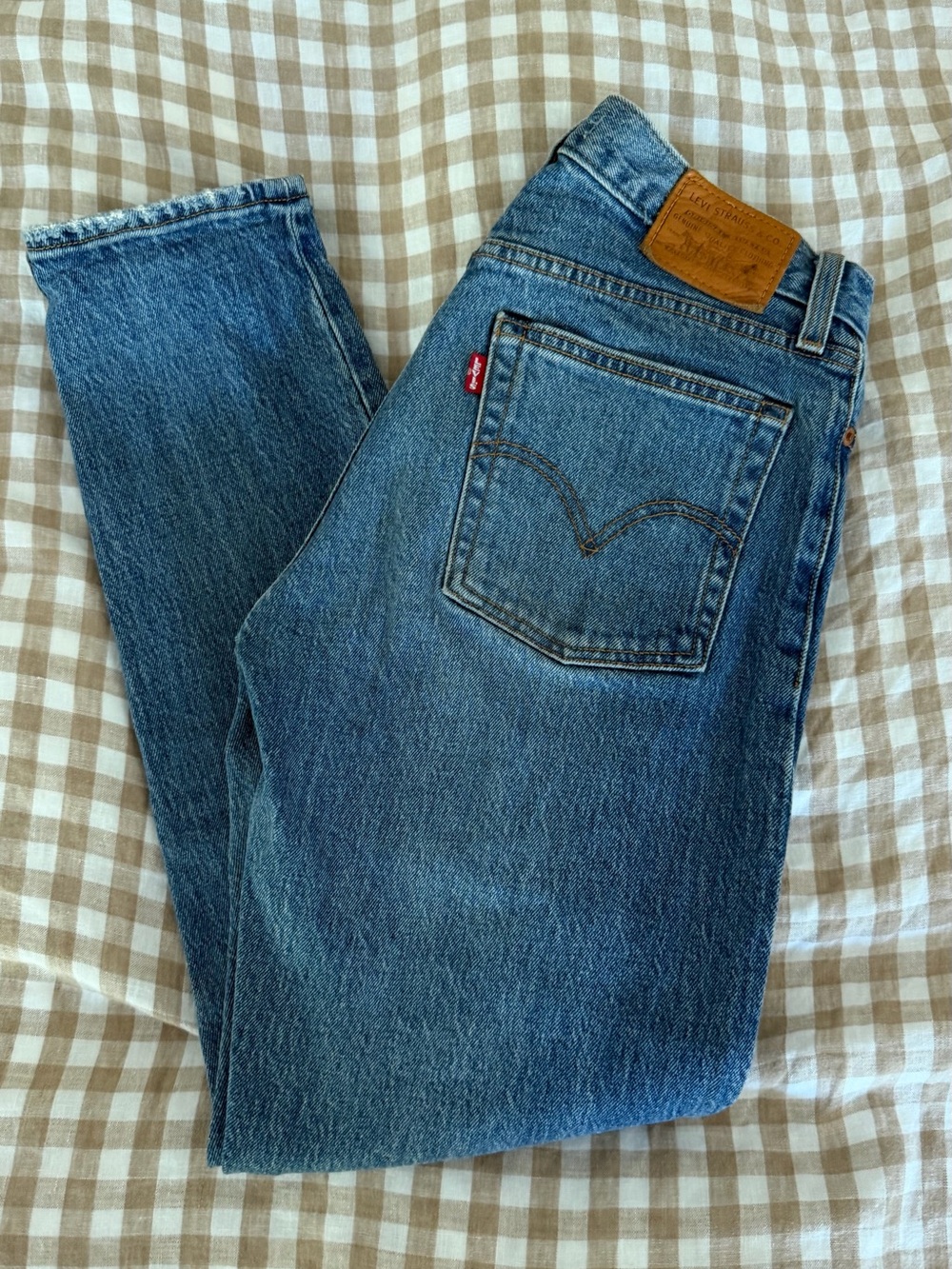 Levi's women’s Blue wedgie Denim Jeans